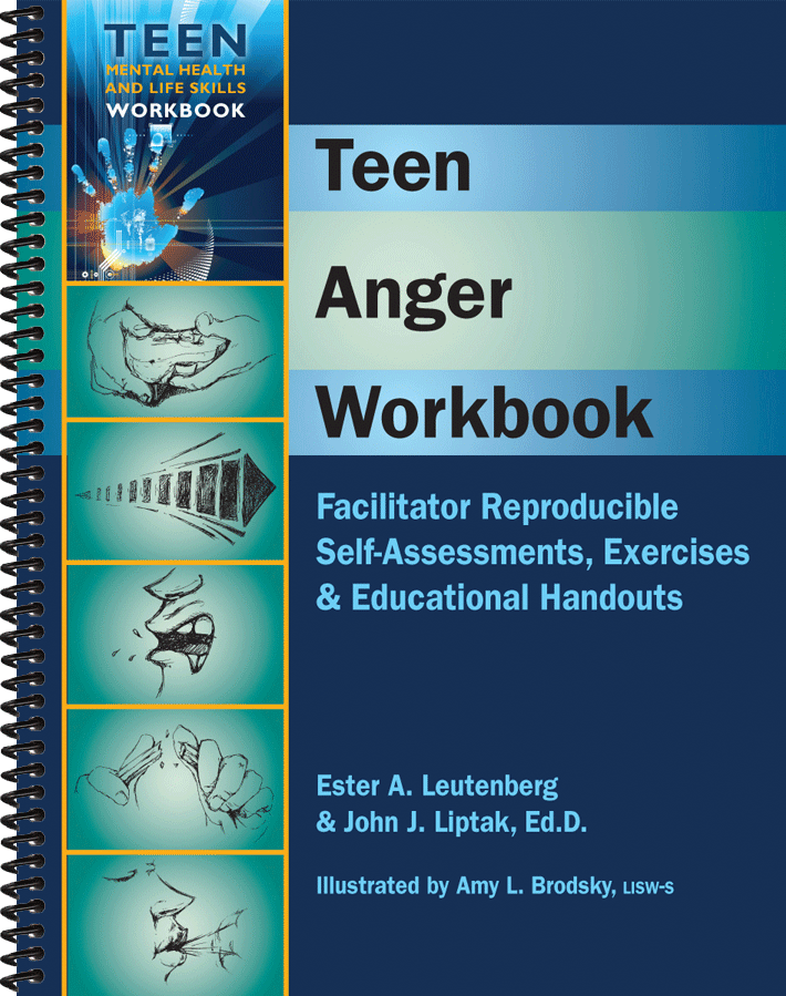 Teen Anger Workbook  Anger Management Worksheets for Teens