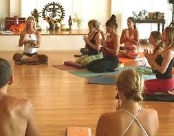Guided meditation group