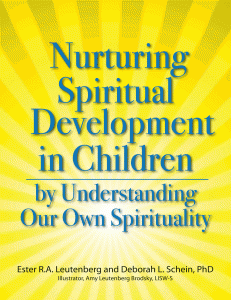 Nurturing Spiritual Development in Children by Understanding Our Own Spirituality