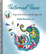 Patterned Peace Zentangle Style Coloring Book